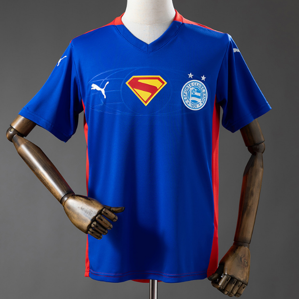 2025-26 Esporte Clube Bahia Special Superman Soccer Jersey Shirt